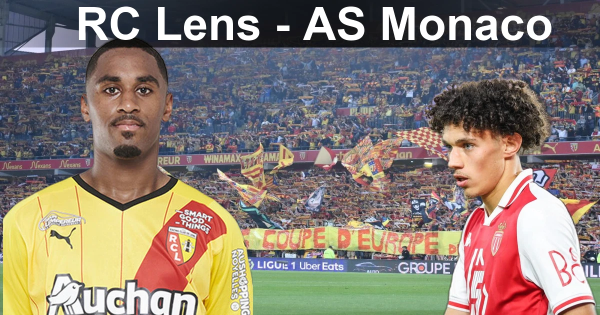 Résumé RC Lens – AS Monaco (21 février) : duel européen sous tension à Bollaert